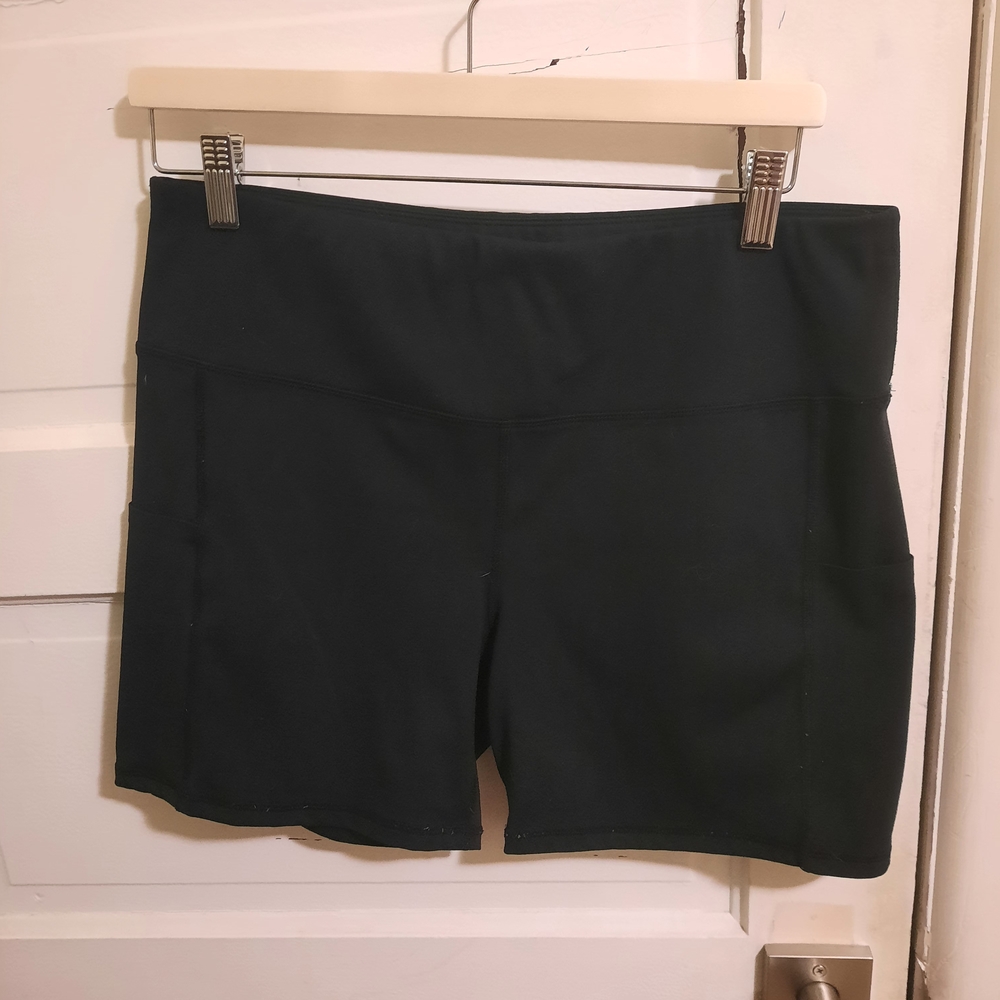 Women's Black Workout Shorts